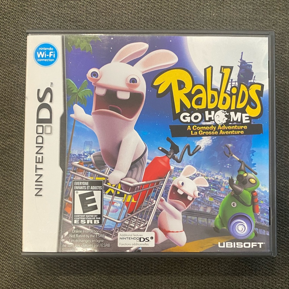 Nintendo DS Rabbids Go Home: A Comedy Adventure – Excellent Condition, Summer